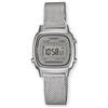 Casio vintage LA670WEM-7EF argentato da donna