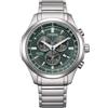 Citizen Cronografo Citizen AT2530-85X verde ecodrive titanio