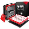ALL-IN Capsule Macchina riempimento formato 000 - Riempi le tue gelatine vuote in maniera facile e veloce - Macchina con chiare istruzioni video.
