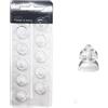 Hearing360 10 Cupole Cupoline Power Minifit per Apparecchi Acustici Oticon (XS (6 mm))