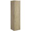 Rauch Möbel Minosa Scarpiera, Materiale a Base di Legno, Rovere Sonoma, 48 x 137 x 197 cm