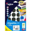 Apli 101823 - Astuccio 240 pastiglie multiuso, ø 30 mm, colore: Nero
