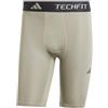 adidas Uomo TECHFIT COMPRESSION TRAINING SHORT TIGHT, silver pebble, S