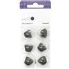 Hearing360 6 Cupole Cupoline Click-Sleeve Open Vented per Apparecchi Acustici Signia Siemens (L)