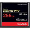 SanDisk Extreme Pro 256 GB 160 MB/s CompactFlash Memory Card - Black/Gold/Red, SDCFXPS-256G-X46