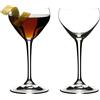RIEDEL Nick & Nora 6417/05 - Bicchiere da cocktail, bicchiere in vetro per bevande specifiche, 113,6 ml, trasparente