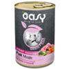 Oasy Grain-free Formula adult dog umido (maiale) - 12 lattine da 400gr.