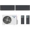 Panasonic CLIMATIZZATORE PANASONIC DUAL R32 ETHEREA Z GRAFITE WI-FI 9000+9000 BTU CU-2Z50TBE A+++/A++ 2024