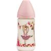 Suavinex biberon 270ml con tettarella anatomica lattice misura S1-M