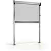 NoFlyStore Zanzariera avvolgente Per Finestra con catenella verticale con cassonetto a rullo NoFlyStore SILVER.02