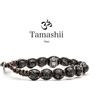 Tamashii Bracciale Tamashii ruota della preghiera in lava nera