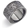 Amen Anello Amen Padre Nostro in argento brunito