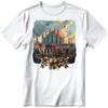 Magliette personalizzate. Maglietta città d'Italia Milano - personalizzate o neutre