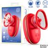 Engily Ross Lizer Vacuum Pump Licking Stimulator with Vibrations Red