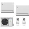 Panasonic CLIMATIZZATORE PANASONIC CONSOLE DA PAVIMENTO INVERTER 9000+12000 BTU R32 CU-2Z50TBE