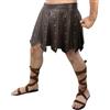 P'TIT CLOWN - 15434 - Gonna da Gladiatore - Taglia Unica - Ideale per Travestimento Carnevale, Halloween, Festa a Tema, Cosplay, Spettacolo - Accessorio Gladiatore Antico