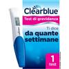 Clearblue - Test di gravidanza con Indicatore delle Settimane - 1 test