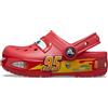 Crocs Unisex - Bambini e Ragazzi Sabots, Cars LMQ Crocband CLG K, Red 32/33 EU