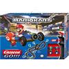 Carrera Toys GO!!! Kart Mach 8 Set Pista da Corsa e Due Macchinine con Mario e Luigi, Gioco Adatto per Bambini dai 6 Anni, Multicolore, 20062492