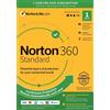 Norton 360 Standard | 1 installazione | Licenza annuale | Windows, Mac, Android e iOS