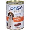 Monge & C. SpA Monge Fresh Adult Anatra Bocconi In Paté 400 g Mangime