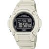 Casio Orologio digitale unisex con cinturino in resina bianca W-219HC-8BVDF, Cinturino