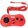 UNICO Mini Controller, SNK Wired Game Pad compatibile MVS Mini/NEOGEO Mini/NEO-GEO Arcade Stick Pro per due giocatori che possono giocare simultaneamente - Rosso