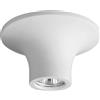 Novaline Portafaretto in gesso GU10 / MR16 da incasso 167x68x90mm Bianco Rotondo Novaline