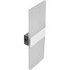 Novaline Applique Led da parete Pisanello 6W rettangolare Bianco IP44 Bianco neutro 4000K Novaline