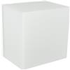 Novaline Applique Led da parete Cube 5W quadrato Bianco IP44 luce regolabile Novaline