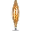 Novaline Lampadina Led Vintage a Filamento E27 Gold CT120 8W decorativa Bianco caldo 2200K Novaline