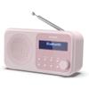Sharp Dr-P420(Pk) Radio Digitale Portatile Dab/Dab+ Lcd Monocromatico Bluetooth 5.0 Pink