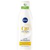 NIVEA Q10 Power Latte Detergente Viso + Antirughe da 200 ml, Detergente viso Idratante Anti-Età con Q10 e Creatina, Struccante viso idratante per pelle sensibile