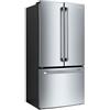 Ⓜ️🔵🔵🔵 MABE INO27JSPFFS - Frigorifero FrenchDoor, Originale Americano, Porte bombate, Finitura inox, Cassone grigio scuro, Maniglie tubolari professionali inox, Profondità 85,5 cm