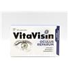 Kanabialica Vitalvisin - Integratore OCCHI, con Luteina, Zeaxantina o Astaxanthin | Nutriente, antiossidante per il mantenimento della normale capacità visiva | 40 capsule