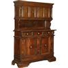 Credenza Antica Barocco Emiliana '700 Cassetti Noce Interni in Pioppo