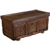 Cassapanca Antica Inizio '700 Legno di Noce Massello Arredo Mobilio