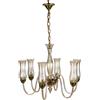Lampadario Vetro Soffiato | Lampade Antiquariato Lampadario 6 luci