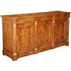 Credenza Antica Francia XIX secolo Restaurazione Mobile tre ante Olmo