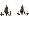 Applique Antiche Eclettico Italia '900 Bronzo brunito Lampade a parete