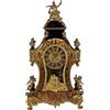Orologio Antico in Stile Boulle Terzo Quarto '800 Legno Bronzo Dorato