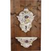 Fontana Antica Bassano '900 Ceramica Dipinta a Policromia Decori Fiori