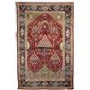 Tappeto Vintage Jaipur India Cotone Lana Nodo Fine Fabbricato a Mano