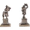 Statuine Antiche Seconda Metà 800 Argento Casellato Oggetti decorativi