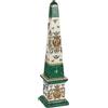 Obelisco in Ceramica Antico Italia XIX-XX Secolo