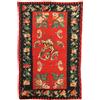 Tappeto Vintage Kilim Iran Lana Nodo Fine Fabbricazione Manuale