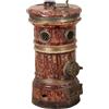 Stufa Liberty Antica con Marchio inizio 900 Struttura Ceramica Dipinta