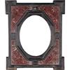 Piccola Cornice Manierista Antica Ebano Rovere Marmo Italia '500-'600
