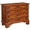 Canterano Bergamasco Barocco Antico inizio '700 Legno Acero Noce