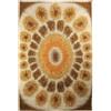 Tappeto Vintage 293x198cm Lana Pelo lungo Italia '900 Arredo Giallo